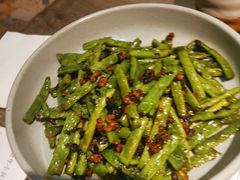 榄菜四季豆-童年小筑餐厅(申花路店)