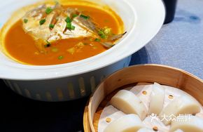 East China Sea White Pomfret with Rice Cake