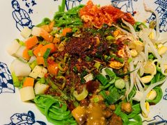 干拌菠菜面-汉唐宴长安食府