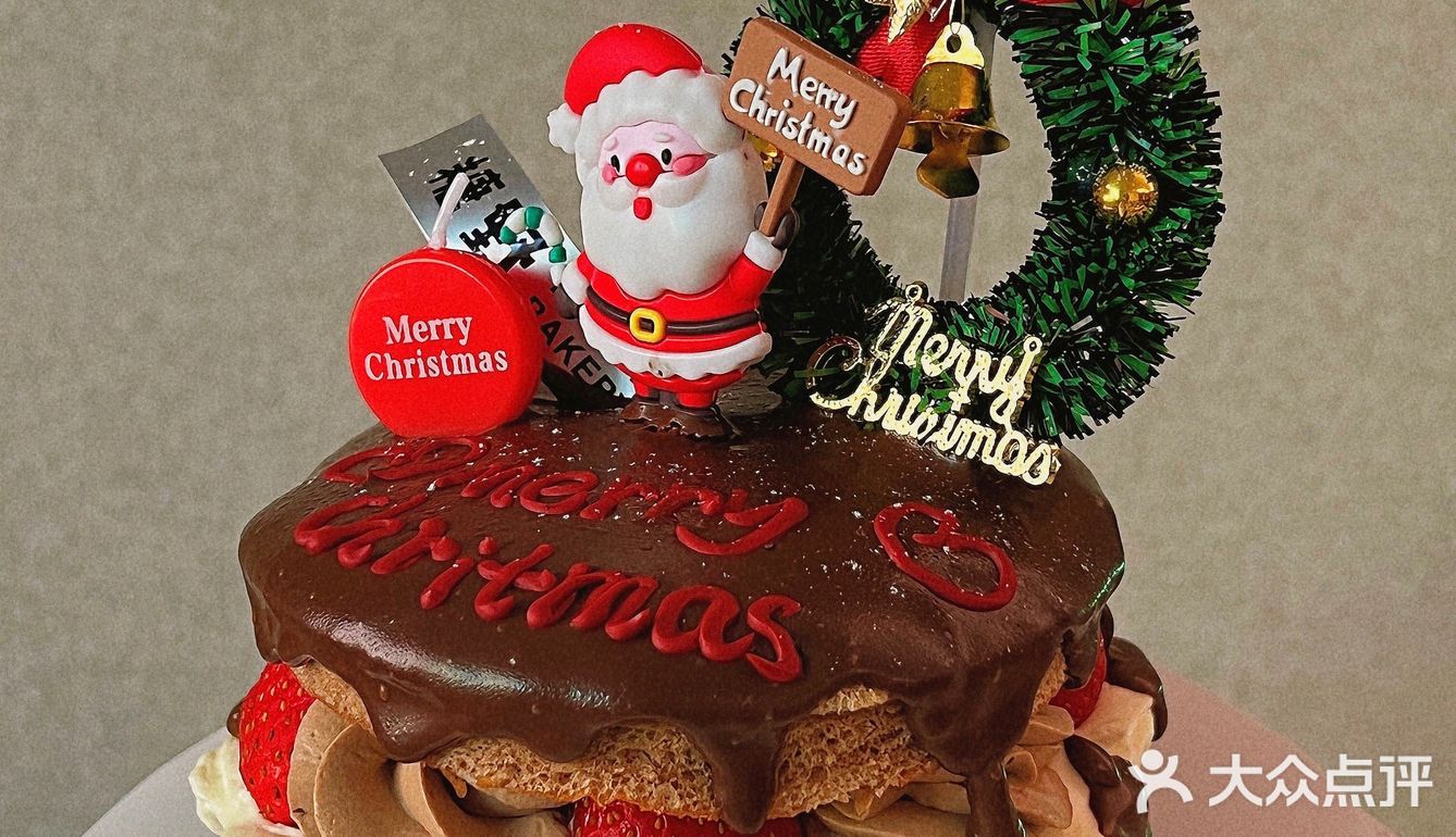 汕头🎄被这个圣诞甜品可爱住了❄️冬日限定✨