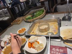 蔬菜拼盘-尚尚仙·酸汤猪手·猪肚鸡火锅(华联万柳购物中心店)