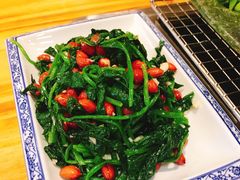 果仁菠菜-张记焖窑·十五年专注焖烤(雍和宫店)