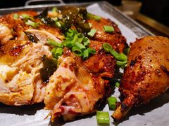 葱香烤鸡-绿茶餐厅(华联万柳店)