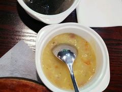 玉米浓汤和海带排骨汤-皇品世家牛排(七一路店)
