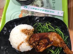 豉油鸡腿饭-上海野生动物园老虎餐厅
