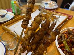 羊肉大串-丹东立强海鲜烧烤·牛B大串(星海店)
