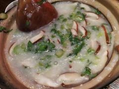 青菜香菇粥-南拳十三姨·潮汕砂锅粥(世纪金源店)