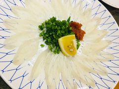 河豚生鱼片-天正河鲀·河豚亭(大连店)