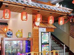 -东来菜馆•手抓海鲜家常菜•海鲜锅贴(鸽子窝店)