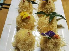 荔枝芝士大虾球-观宴中餐厅