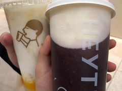 喜桃香味无糖气泡水-喜茶(上海五角场万达店)