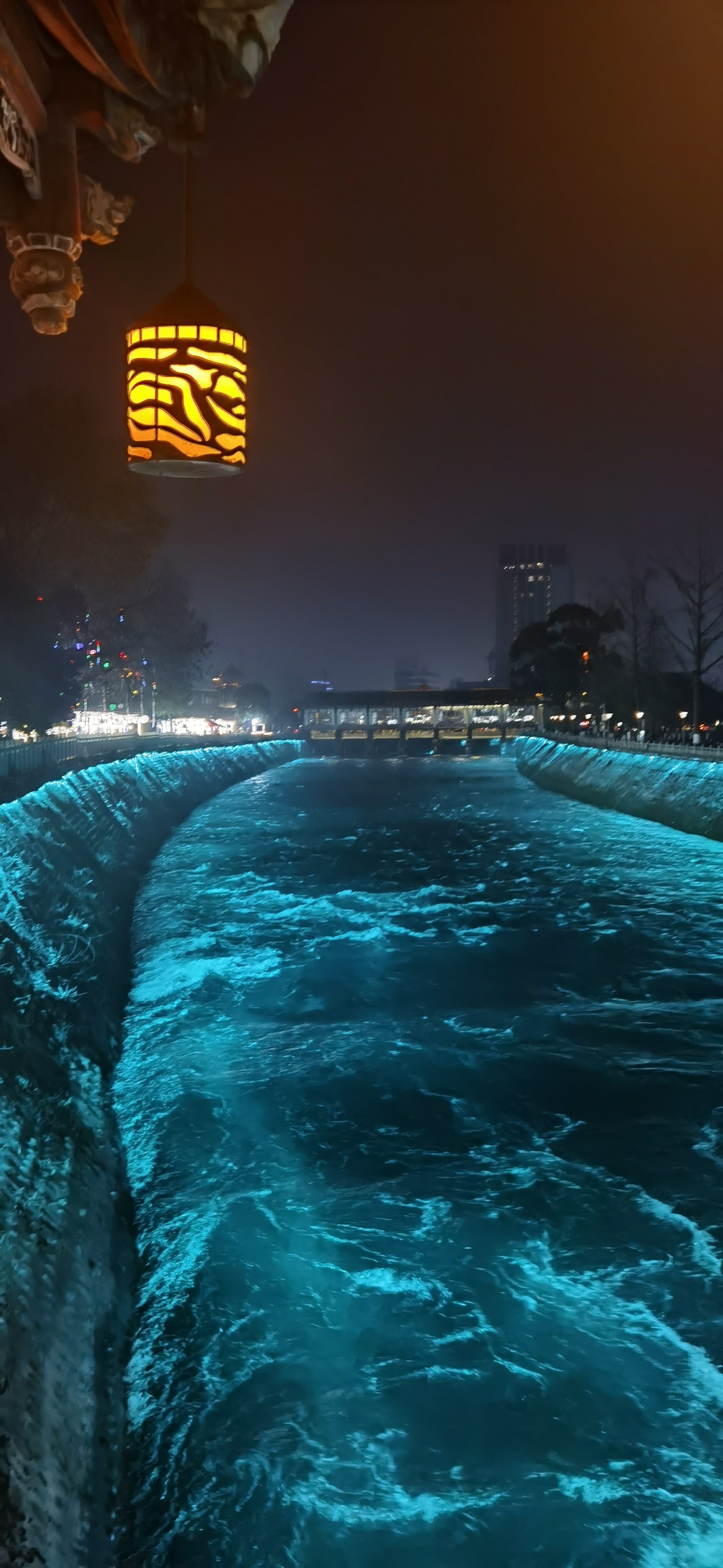 都江堰夜景网红打卡地图片