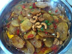 推荐菜：平锅土豆王-伙工殿餐厅(吉大店)