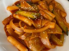 鱼饼炒年糕-桃园中华料理炸酱面(燕儿岛路店)