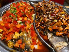 双拼烤鱼-锦尚阁烤鱼•天津菜(宣武门胡同店)