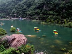 景点桃花坪游船-河南宝泉旅游区