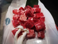 黑椒魔方牛肉粒-韩时烤肉(丰科万达广场店)