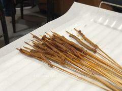 烤鸭肠-二红烧烤排骨串(麦岛店)