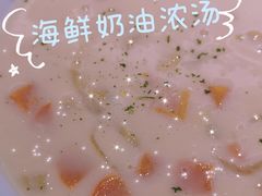 奶油海鲜浓汤-萨莉亚意式餐厅(常州环球港店)