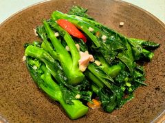 姜汁炒芥兰远-侨美食家·粤菜(体育西路店)