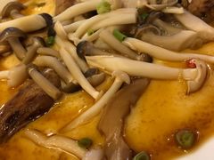 松茸蘑菇蒸蛋-台上设计餐厅(歌华大厦店)