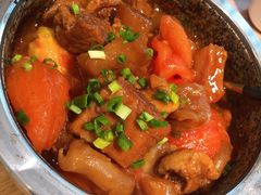 石锅番茄焖牛腩-九毛九西北菜(番禺万达店)