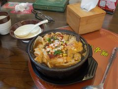 砂锅毛血旺-王明古法砂锅居(开化寺店)