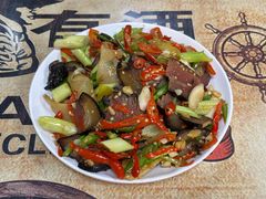 腊肉炒酸笋-文杰餐馆(南洪时尚风情街店)