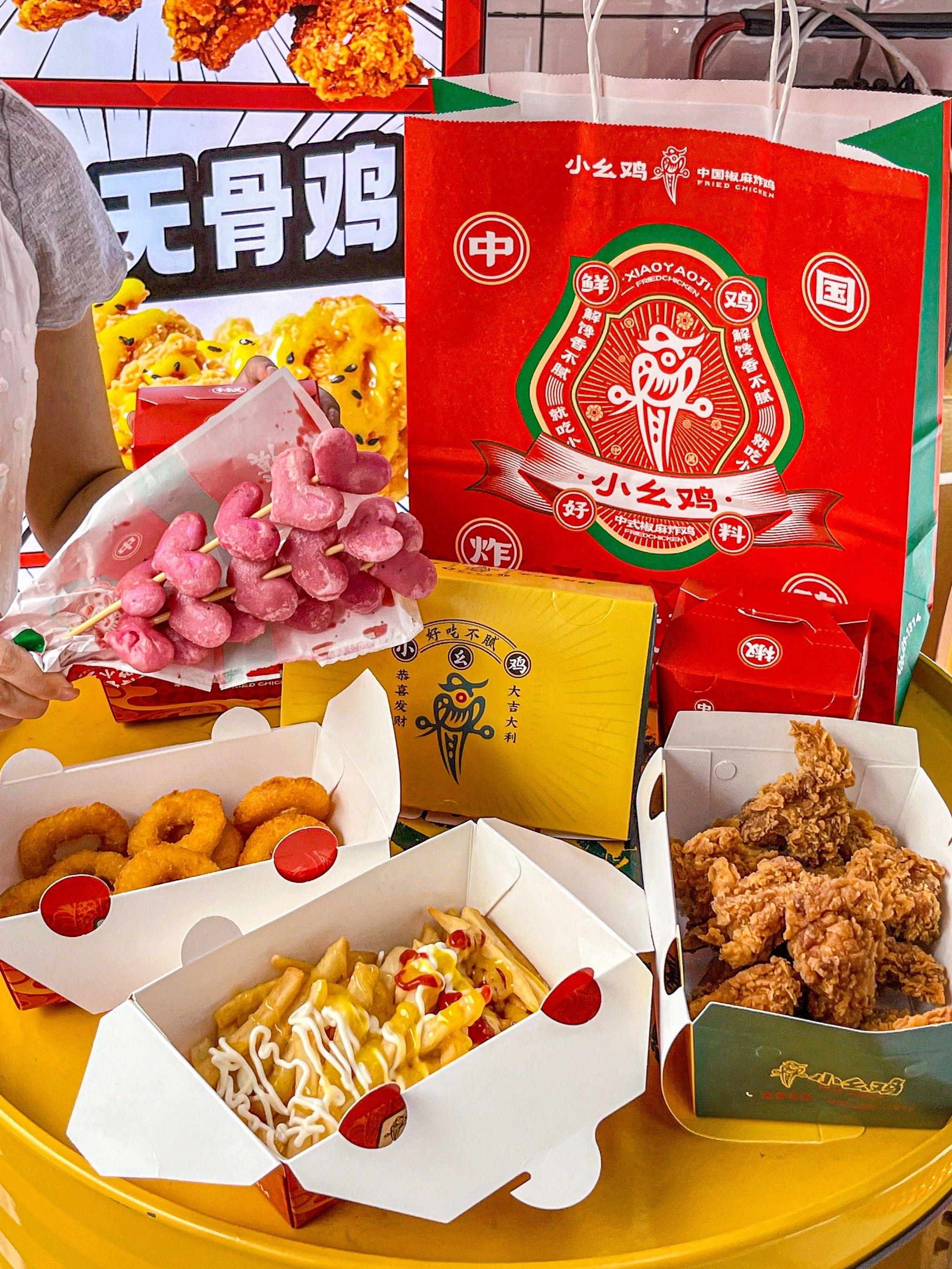 威海炸鸡店实现瀑布薯条自由!diy5种口味