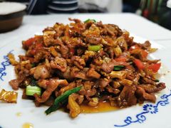 白辣椒炒鸡胗-新新湘菜馆(新中街二条店)