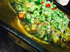 -探鱼·鲜青椒爽麻烤鱼(广州花都来又来店)