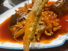 咸蛋黄串串虾-南山翁新概念川菜(江宁万达广场店)