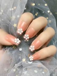 -孔雀手美甲美睫护理