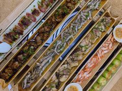 -胡须哥网红竹筒菜