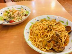 卡普里风味番茄海鲜意面-萨莉亚意式餐厅(深圳北站店)