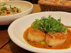 香煎鲜贝-Bistro Les Lilas丁香花小酒馆