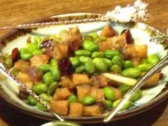 咸鱼鲞烤毛豆-兰溪小馆(东直门簋街店)