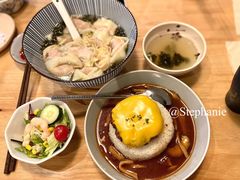 芝士牛肉汉堡咖喱饭-红小满休闲餐厅(十全街店)