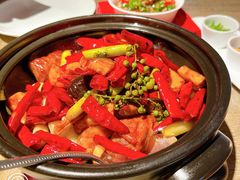 椒麻黑蒜安格斯牛肉粒-悦轩中餐厅·高空江景·杭州柏悦酒店
