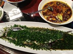 香葱蒸鲈鱼-文杏酒楼(一品天下店)