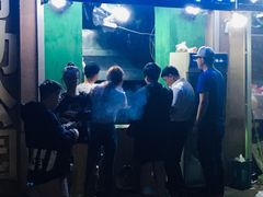 -劳动公园新疆人烤腰子