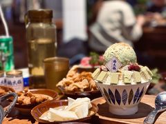 红豆抹茶牛奶冰-楠火锅(龙阳广场店)