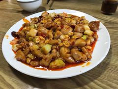 宫爆鸡丁-闻道食府烙饼卷带鱼(原车耳营店原大觉寺店)