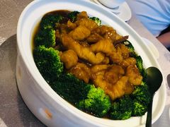 花胶红豆西蓝花-汤臣·空中餐厅·严选粤菜(石湾世博广场店)