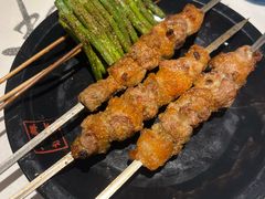 热气羊肉串-舞虾小说.涮肉.烧烤(国顺东路店)