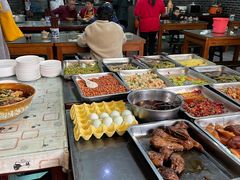 自助取餐区-华兴街煎蛋面(总店)