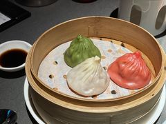 香煎黑猪肉小笼包-小厨娘绣中淮扬(总统府大行宫店)