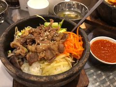 肥牛石锅拌饭-金石陈朝鲜拌饭(东城万达店)