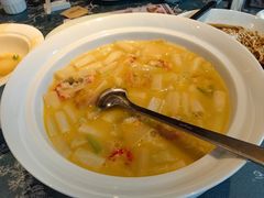 开洋蒲菜烧小龙虾-扬州香格里拉·香宫中餐厅
