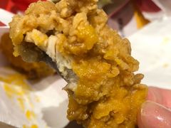 金沙咸蛋黄香辣鸡翅-肯德基(珠峰店)